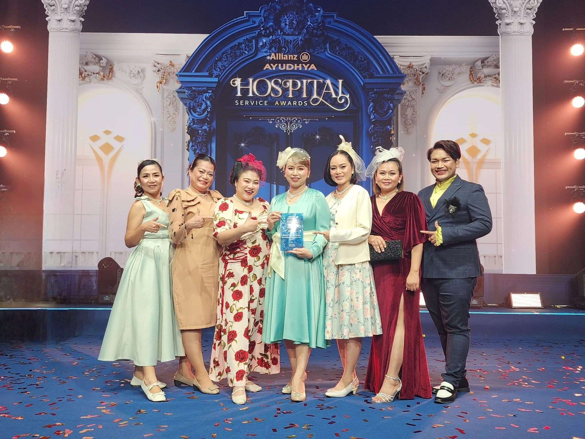 โรงพยาบาล บี.แคร์ เมดิคอลเซ็นเตอร์ ได้รับรางวัล “Best Medical Cooperation Team” ในงาน Allianz Ayudhya Hospital Service Awards 2024