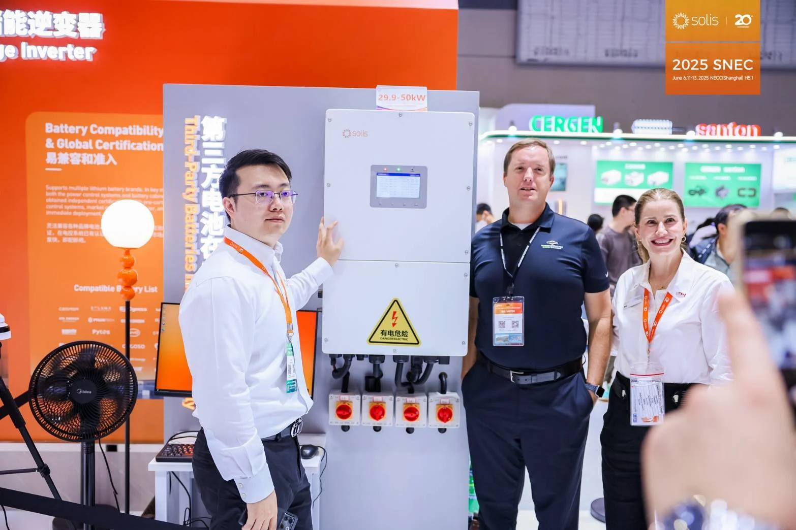 โซลิสปิดฉาก SNEC 2025 อย่างยิ่งใหญ่ ส่งสารชัด “ความยั่งยืน” และ “พลังงานอัจฉริยะ” ต้องไปด้วยกัน