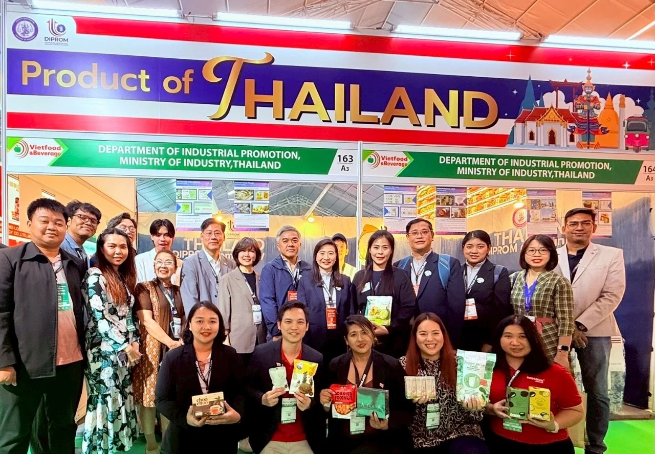 อธิบดีดีพร้อม สานภารกิจต่อเนื่อง นำทัพ ผู้ประกอบการไทย บุกตลาดเวียดนามในงาน Vietfood &amp; Beverage 2025