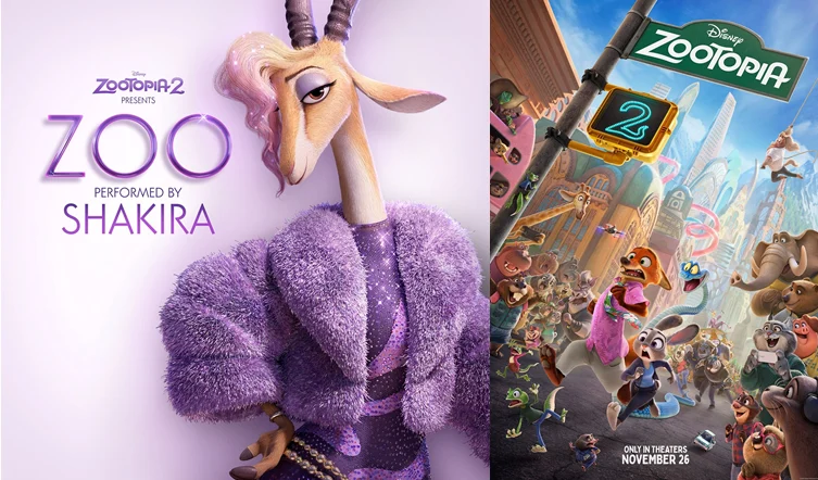Shakira ชวนโยกย้ายส่ายสะโพกกับ “Zoo” ได้ Ed Sheeran ร่วมแต่ง เพลงประกอบ Zootopia 2 หนังแอนิเมชันจาก Disney ที่ทุกคนรอคอย
