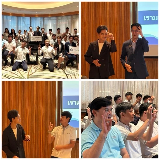 The Westin Grande Sukhumvit Hosts Basic Sign Language Class in Observance of International Day of Sign Languages