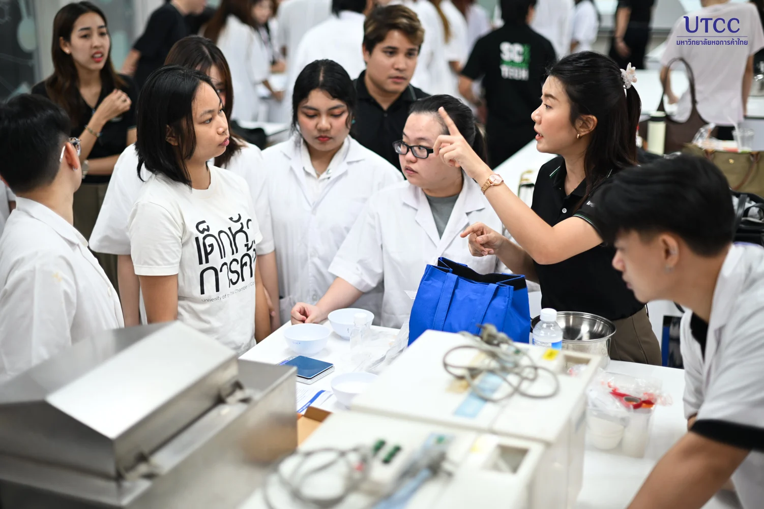 คณะวิทยาศาสตร์และเทคโนโลยี ม.หอการค้าไทย จัดกิจกรรม Food Starch Technology and Workshop (Basic Starch Training) และ Lab Session: Yoghurt Filling และ น้ำจิ้มไก่ ให้แก่นักศึกษา