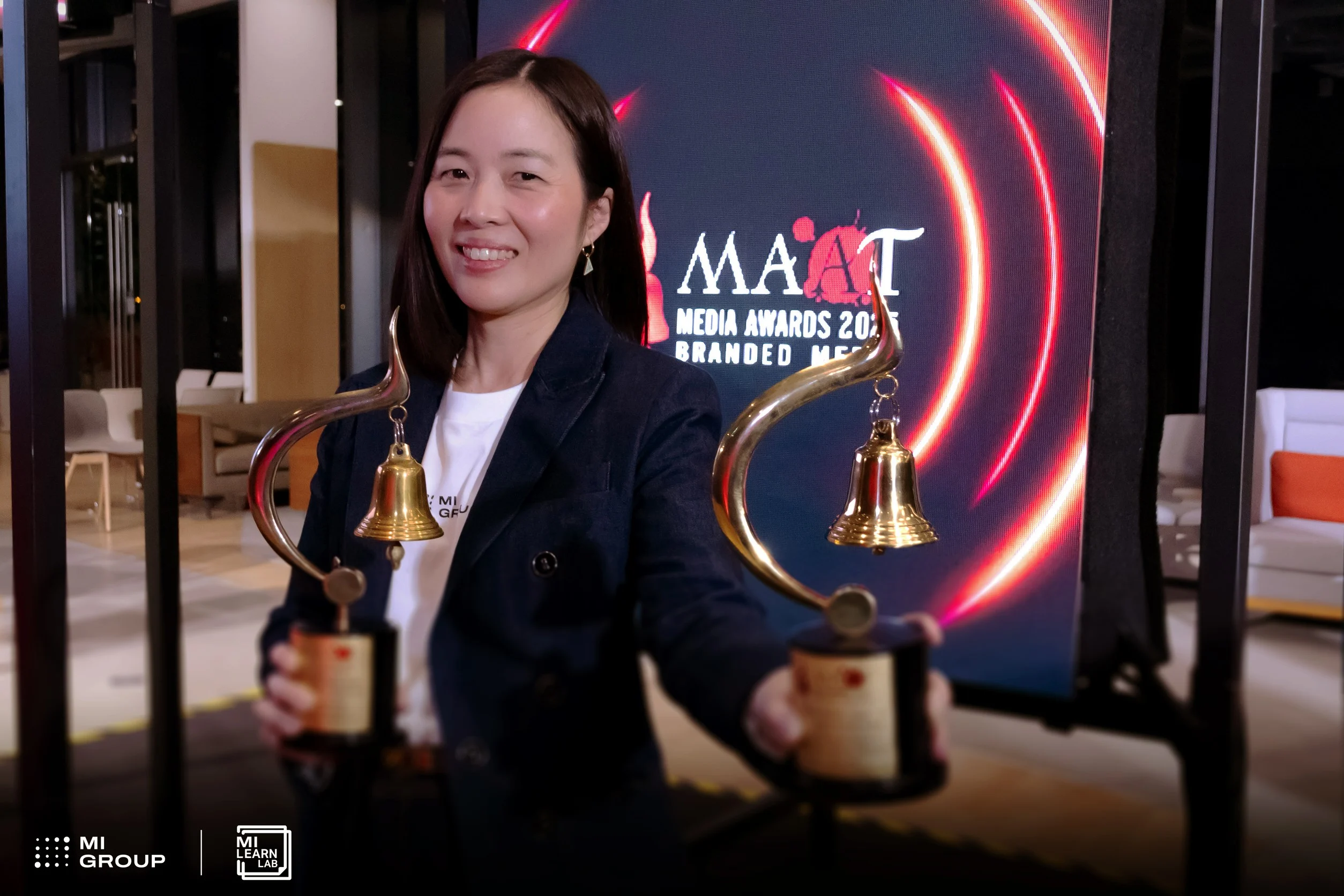 MI GROUP คว้า 2 รางวัล Gold จากสาขา IMC / Multiple Platforms พร้อมกวาดรวม 10 รางวัลจากเวที MAAT Media Awards 2025