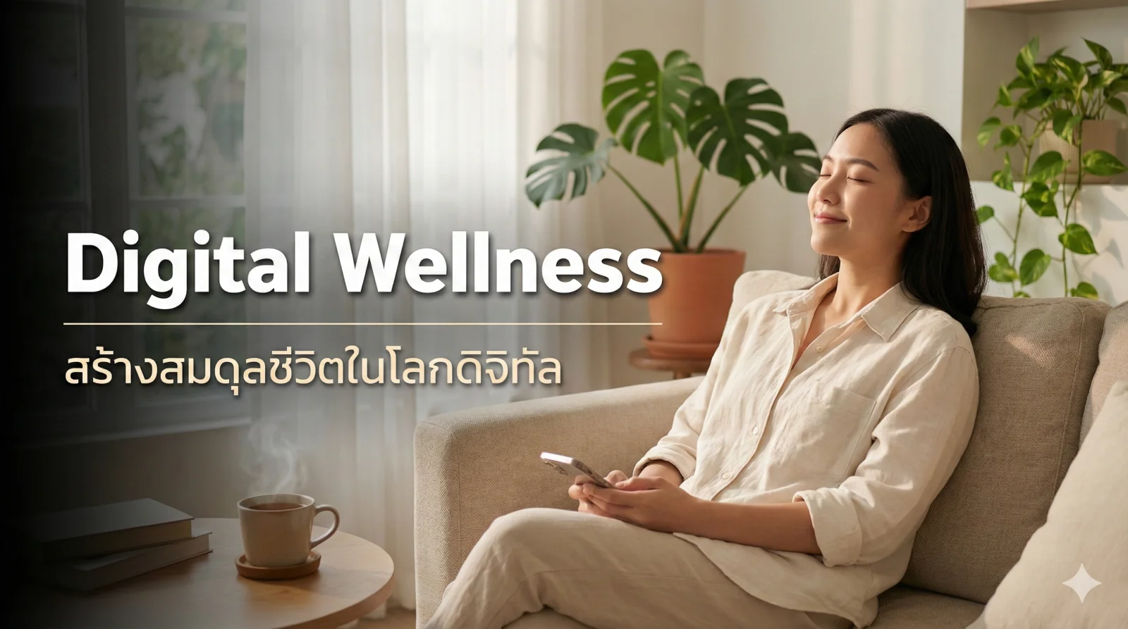 Digital Wellness: สร้างสมดุลชีวิต | 5 วิธีดูแลสุขภาพยุคดิจิทัล