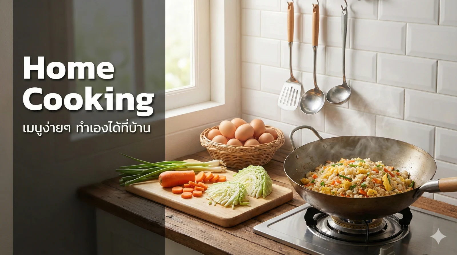 Home Cooking: เมนูง่ายๆ ทำเองได้ที่บ้าน  | สูตรอาหารมือใหม่