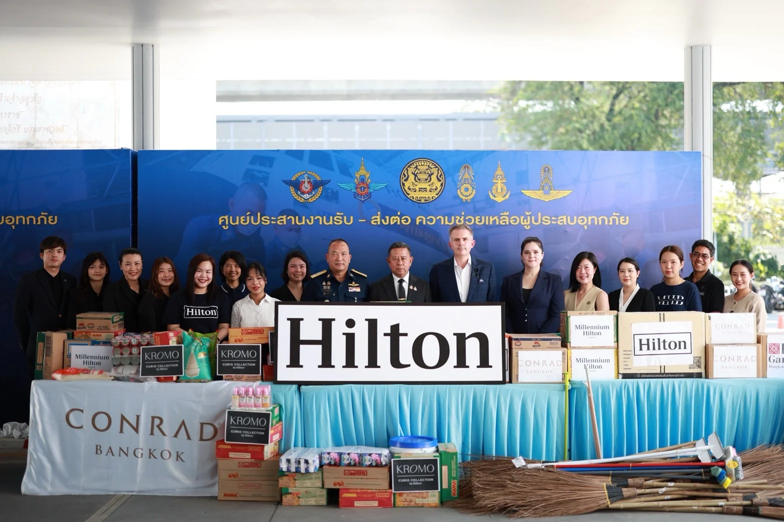 Hat Yai Faces Worst Flood Crisis in 300 Years: Deputy Minister of Defence Receives Major Donation from Hilton Hotels in Thailand, Led by Millennium Hilton Bangkok, to Aid Post-Flood Recovery