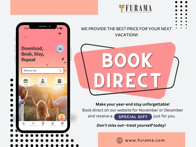 The best memories start with the right choice. Book direct now and let’s make magic together this festive season!